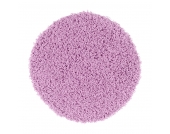 Hochflorteppich Swirls - Rosa- rund - Durchmesser: 200 cm, benuta