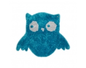 Teppich Soft Owl - Türkis - Maße: 120 x 100 cm, Tom Tailor