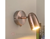Kupferfarbener LED-Wandstrahler Milane, GU10