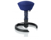 Bürostuhl / Arbeitshocker SWOPPER CLASSIC royal-blau mit Kombigleiter